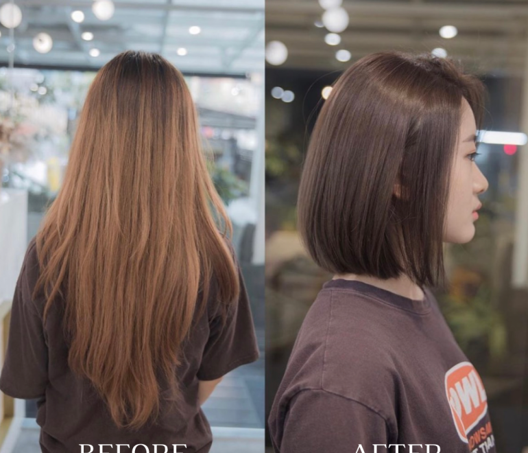 從乾枯受損到瀑布光澤，她只做了這 3 件事【台北推薦髮廊】